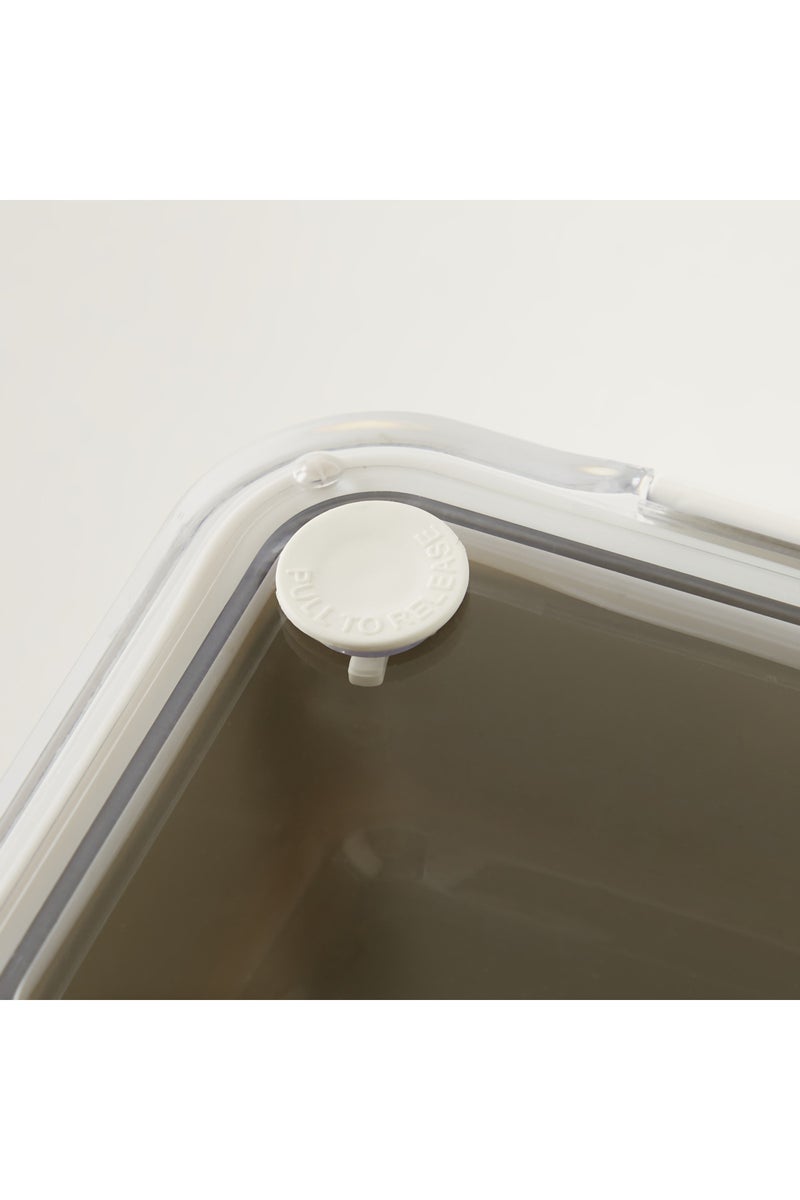 gloo Layered Lunch Box with Clip Lock Lid and Fork - Image 2